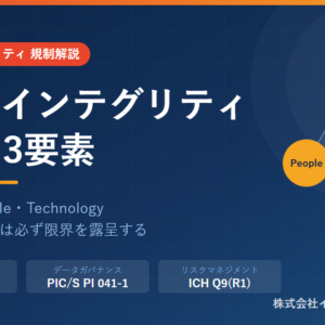 データインテグリティ保証の3要素とALCOA+